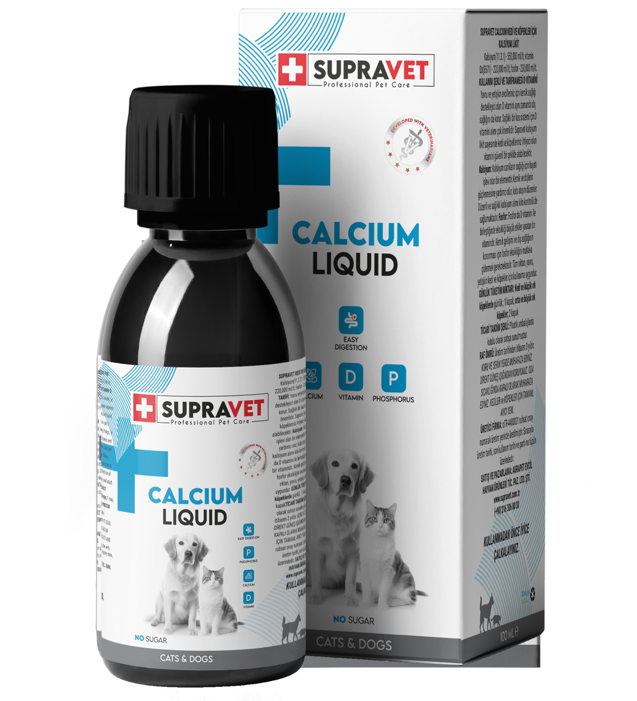 Supravet%20Calcium%20Kedi%20Ve%20Köpekler%20İçin%20Sıvı%20Kalsiyum%20Damla%20100Ml