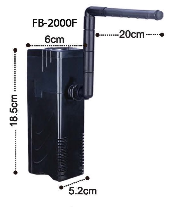 Dophin%20İç%20Filtre%20400%20L/h