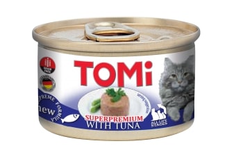 Tomi%20Kedi%20Ton%20Balıklı%20Yaş%20Mama%2085g