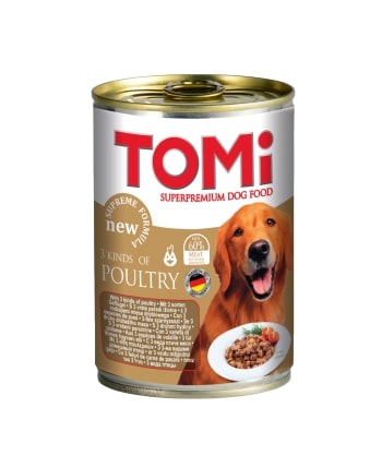 Tomi%20Köpek%20Kümes%20Hayvanlı%20Yaş%20Mama%20400g