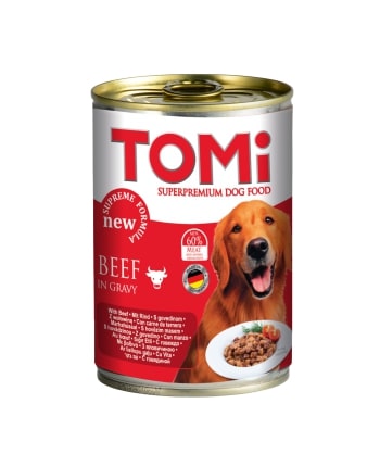 Tomi%20Köpek%20Dana%20Etli%20Yaş%20Mama%20400g