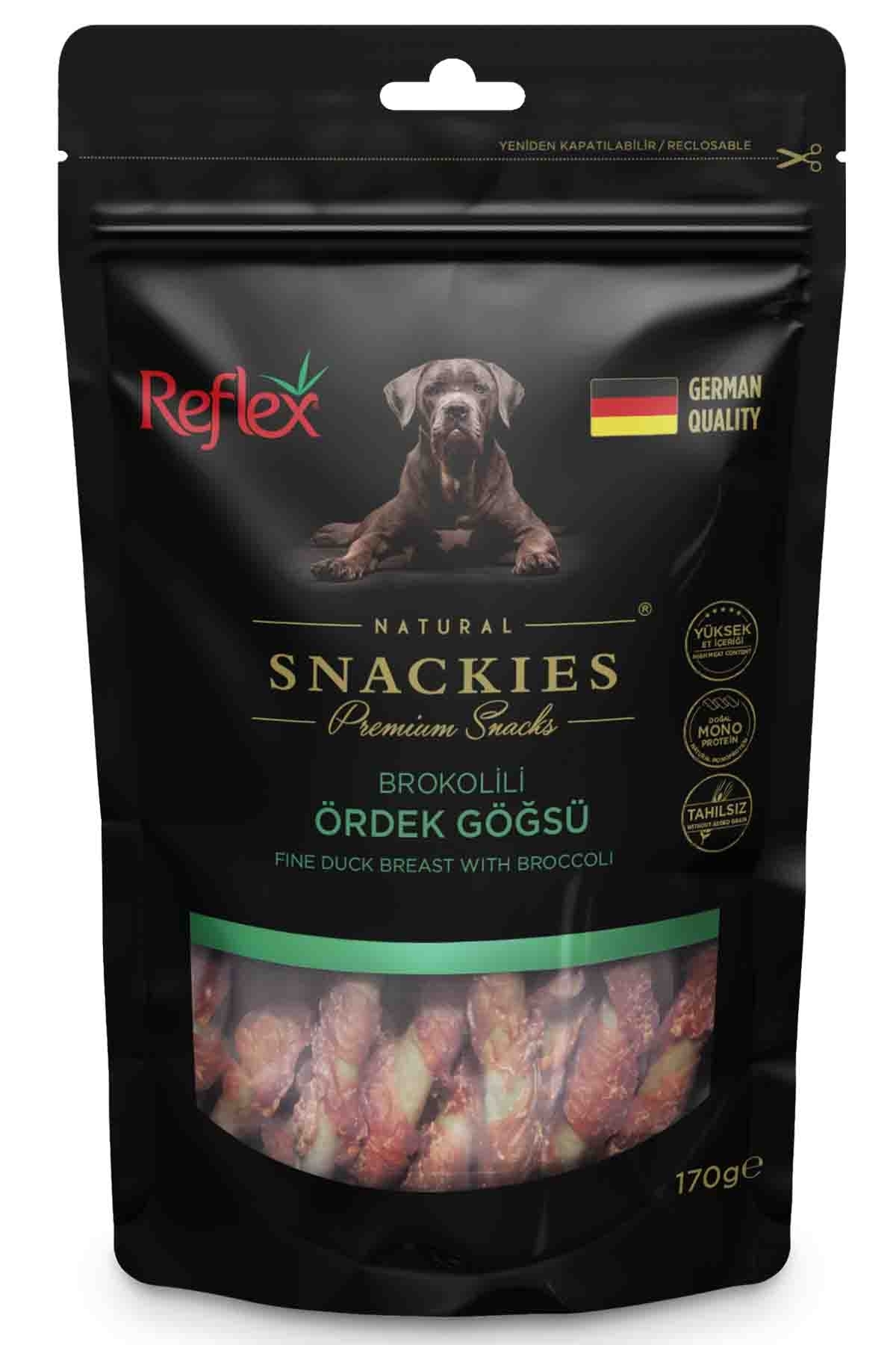 Reflex%20Snackıes%20Brokolili%20Ördek%20Göğsü%20%20170%20G