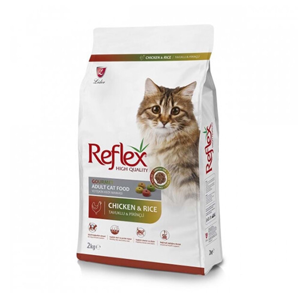 Reflex%20Adult%20Cat%2032/14%20Chıcken&Rıce%20Multıcolor%202%20Kg