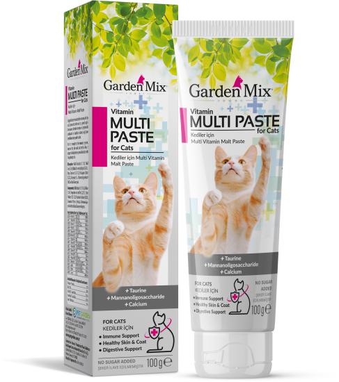 Garden Mix Kedi Multivitamin Macun 100 Gram