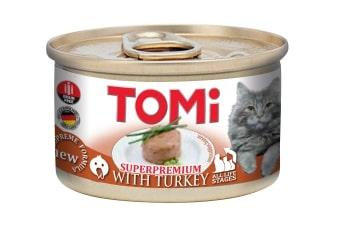 Tomi Kedi Hindi Etli Yaş Mama 85g