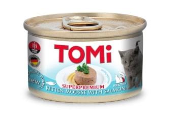 Tomi Yavru Kedi Somonlu Yaş Mama 85g