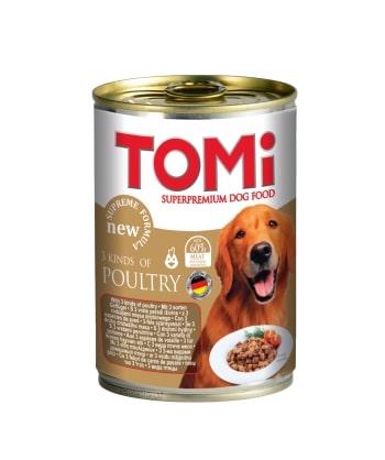 Tomi Köpek Kümes Hayvanlı Yaş Mama 400g